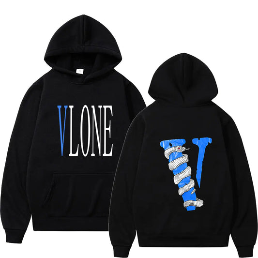 Vlone Hoodie Blue Edition Multi-Variants | Solus LLC Solus LLC