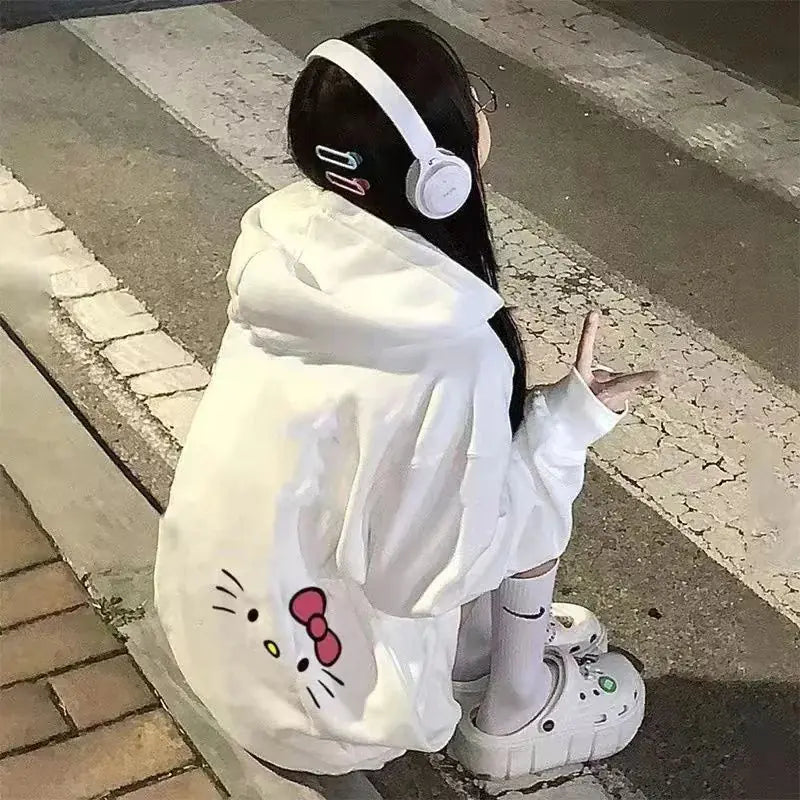 Hello Kitty Print Hoodie | Solus LLC Solus LLC