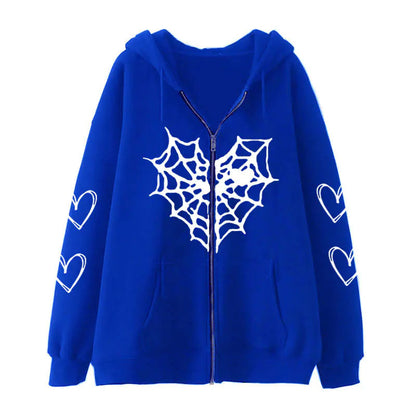 Heart Web Zip-Up | Solus LLC Solus LLC