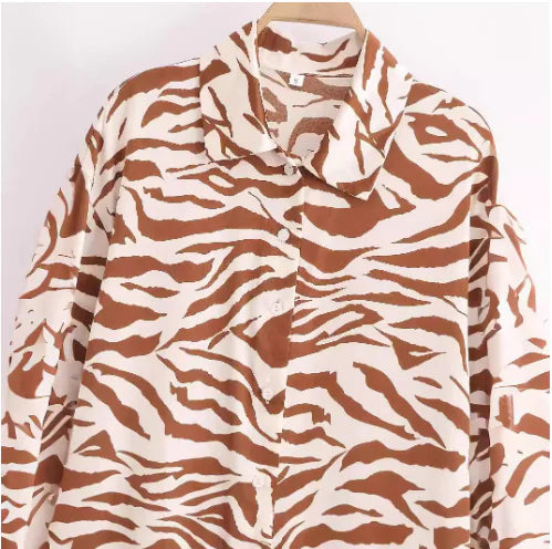 Womens High Rise Zebra Print 2 Piece Set | Solus LLC Solus LLC